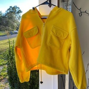 Vintage Victoria Secret crop quarter zip